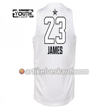 NBA Cleveland Cavaliers Trikot LeBron James  23 2018 All-Star Jordan Brand Weiß Swingman - Kinder